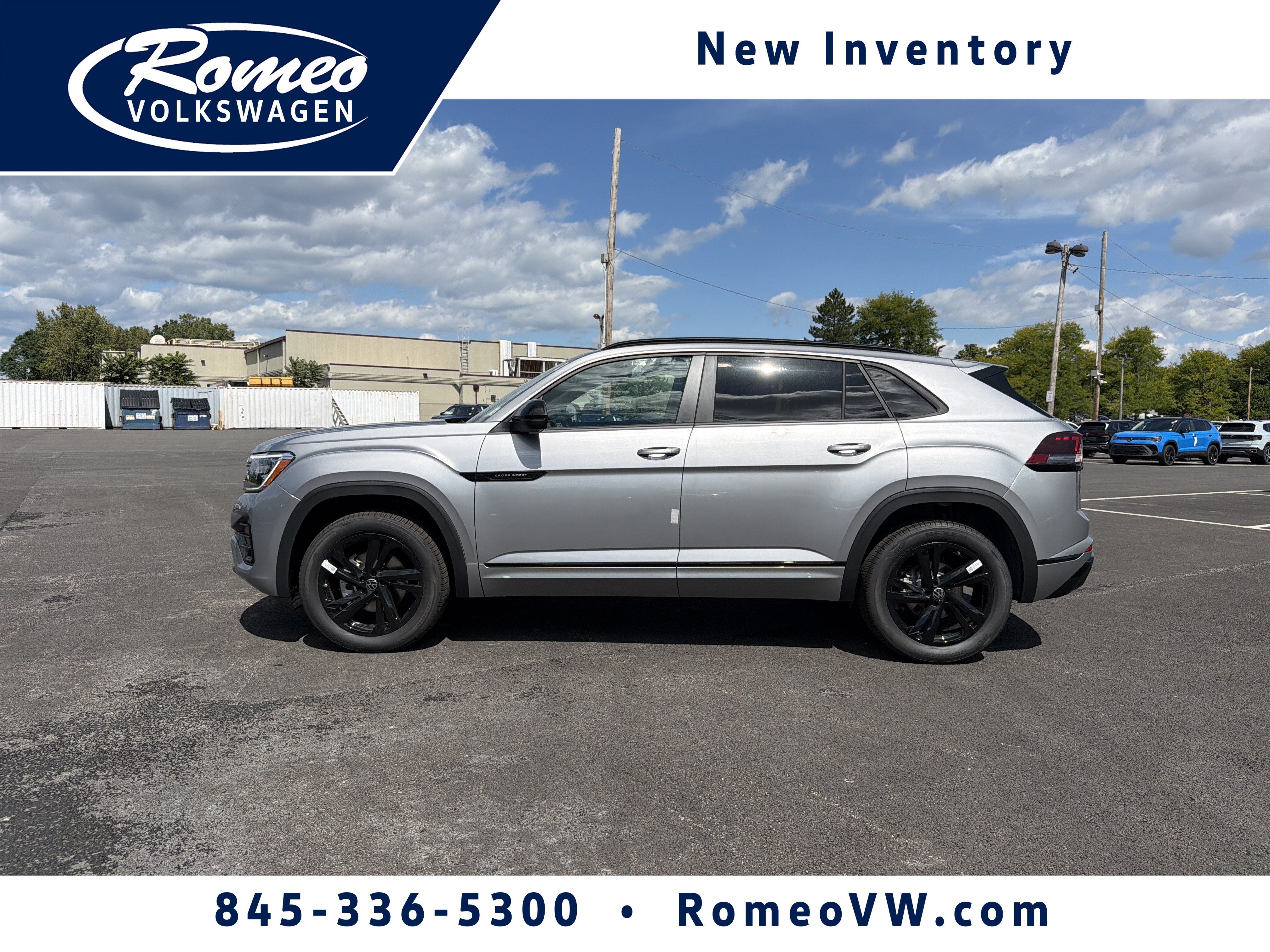2026 Volkswagen Atlas Cross Sport 2.0T SEL R-Line Black 4MOTION