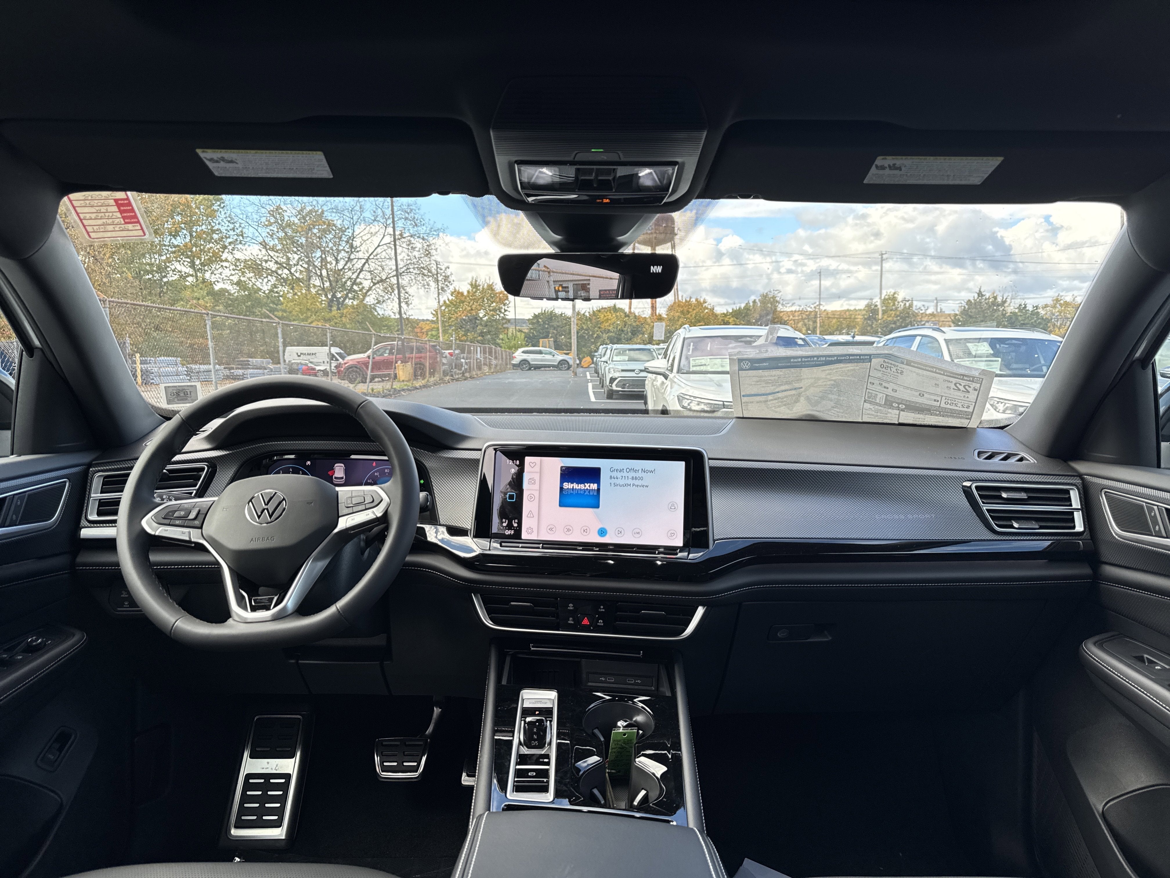 2026 Volkswagen Atlas Cross Sport 2.0T SEL R-Line Black