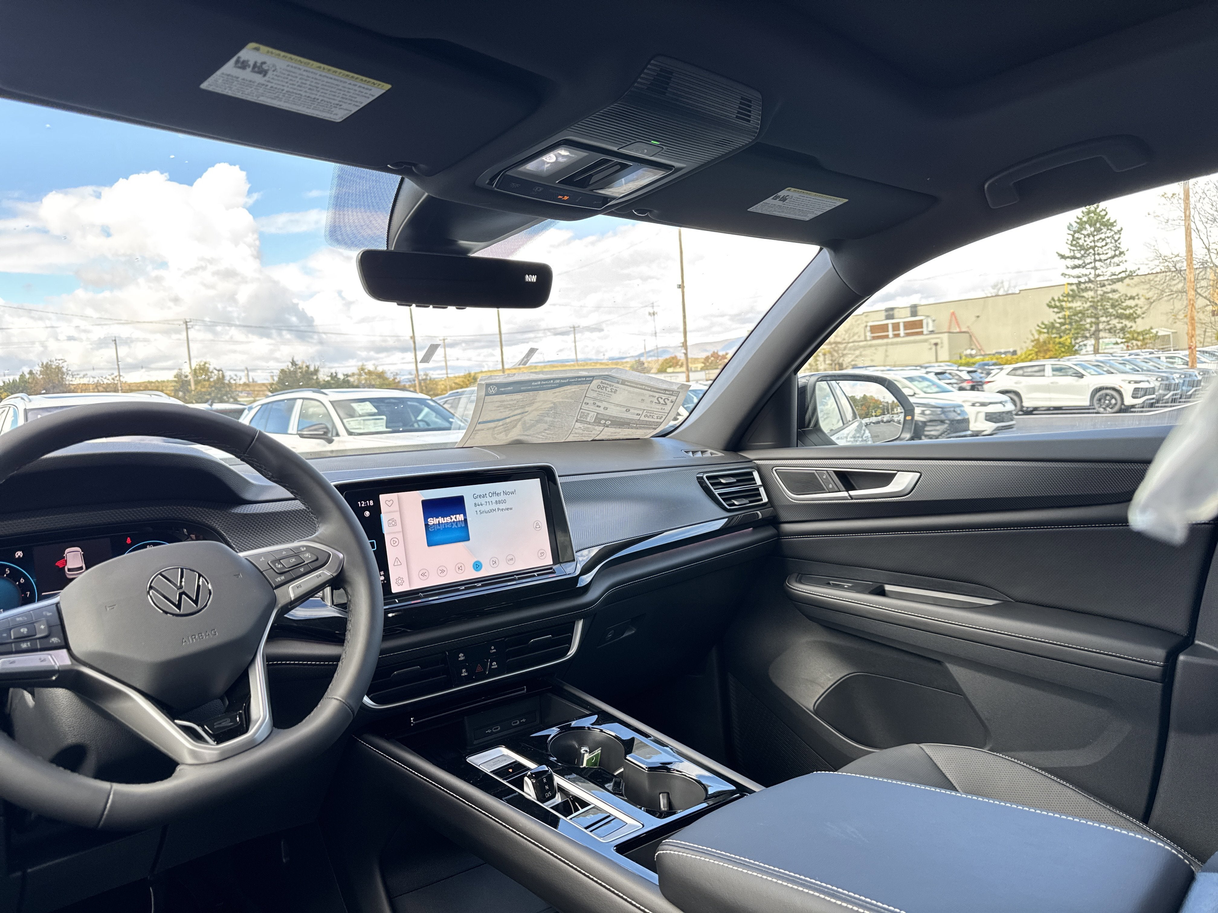 2026 Volkswagen Atlas Cross Sport 2.0T SEL R-Line Black