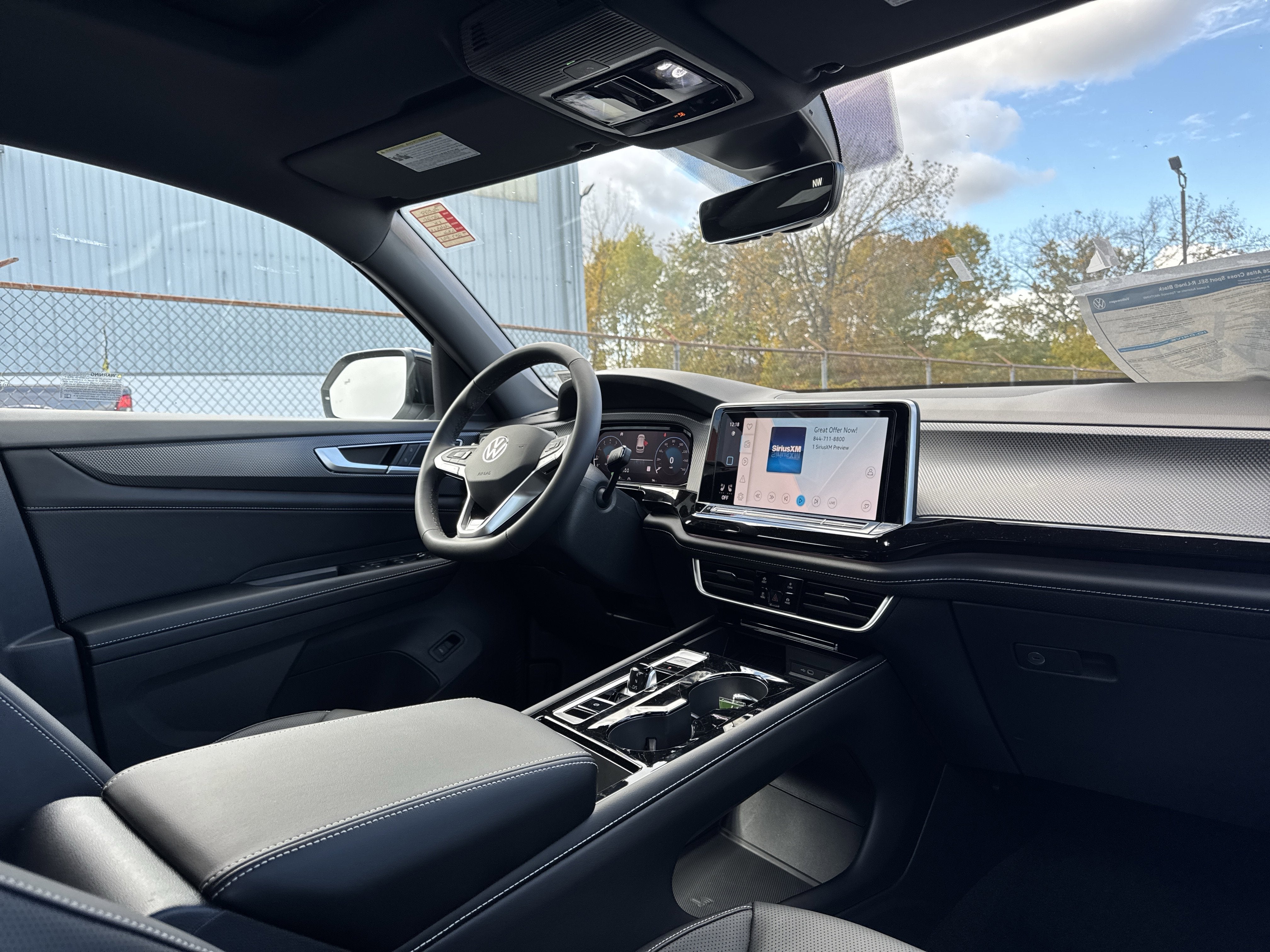 2026 Volkswagen Atlas Cross Sport 2.0T SEL R-Line Black