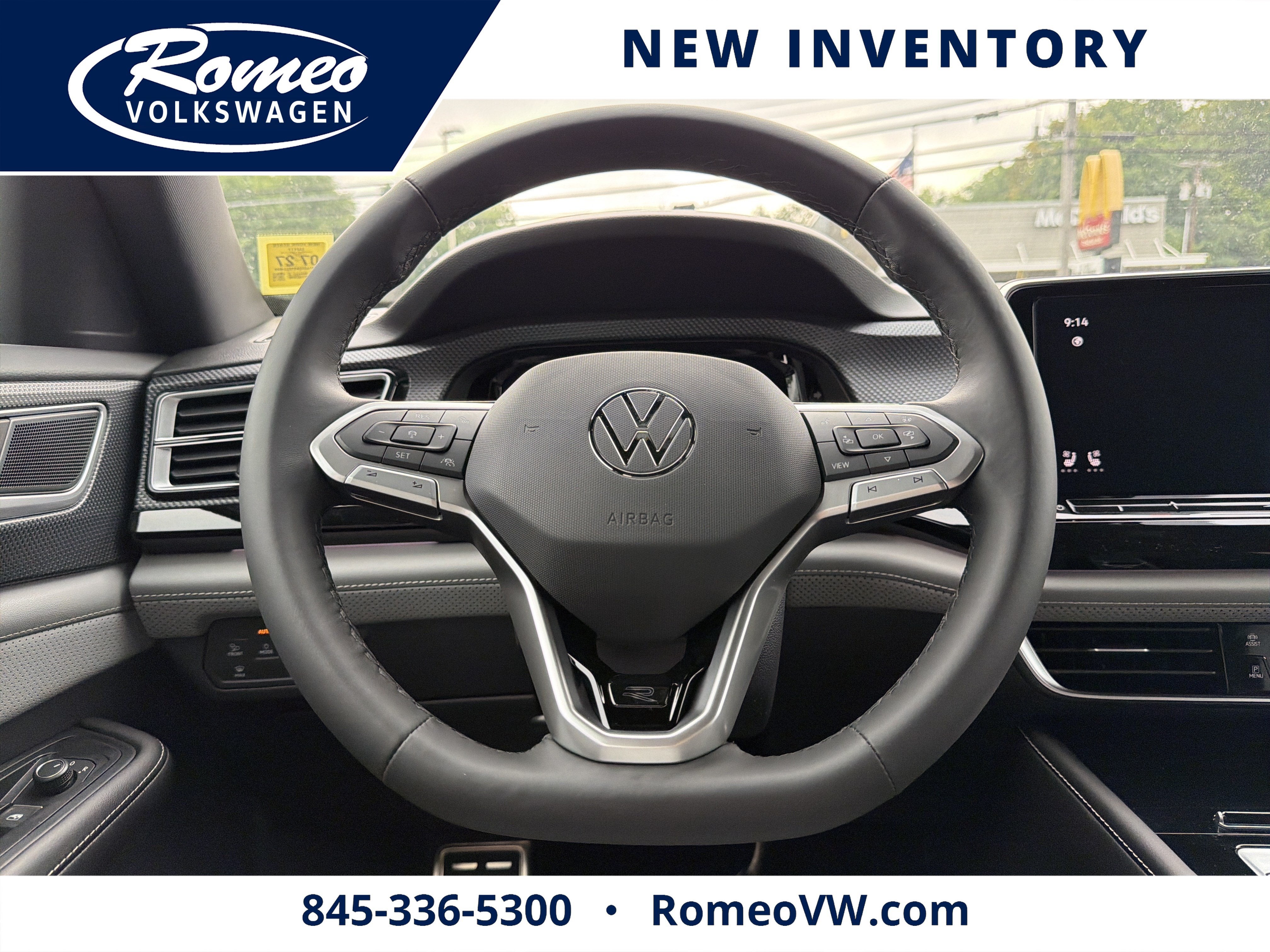 2026 Volkswagen Atlas Cross Sport 2.0T SEL R-Line Black