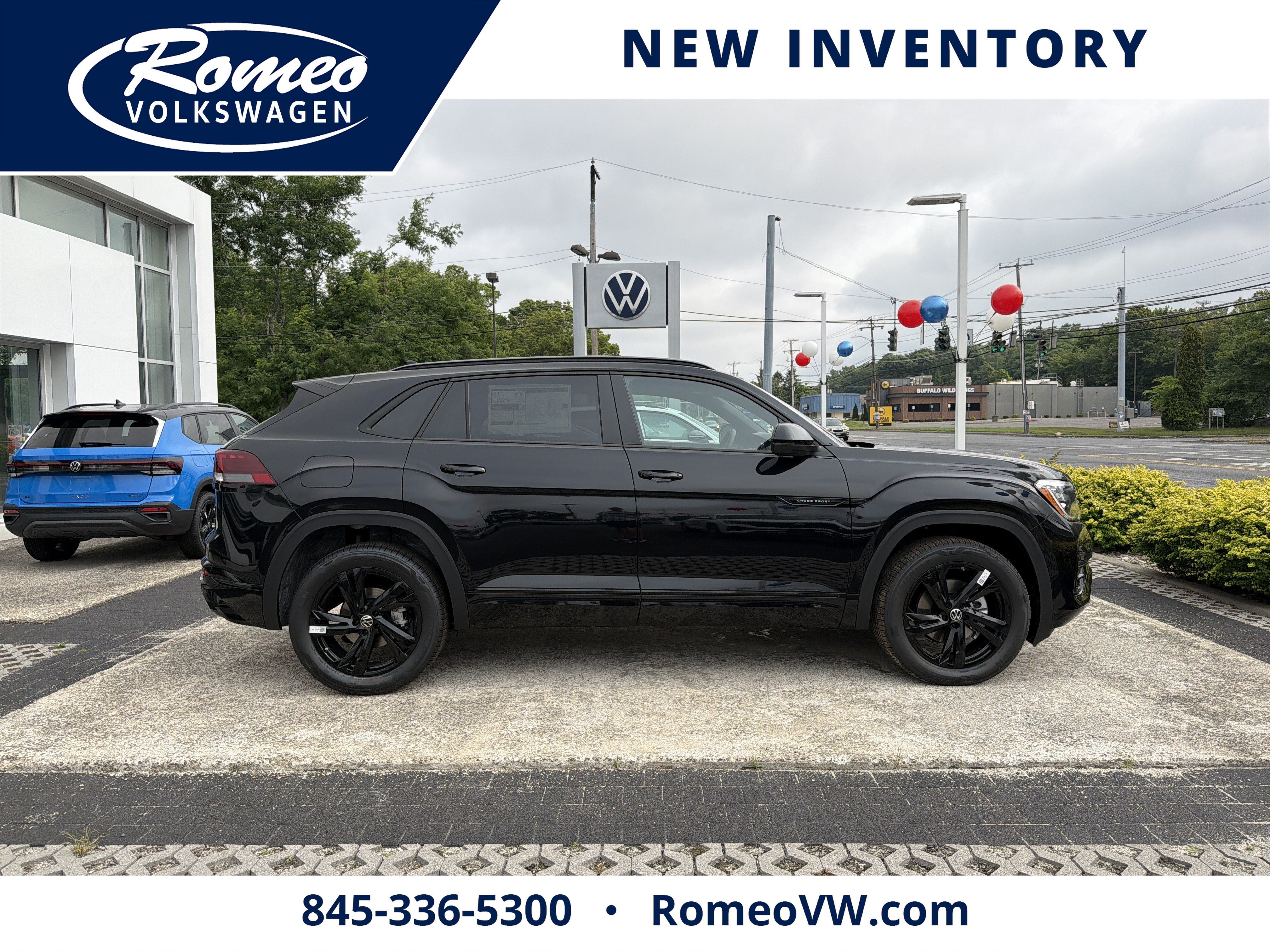2026 Volkswagen Atlas Cross Sport 2.0T SEL R-Line Black