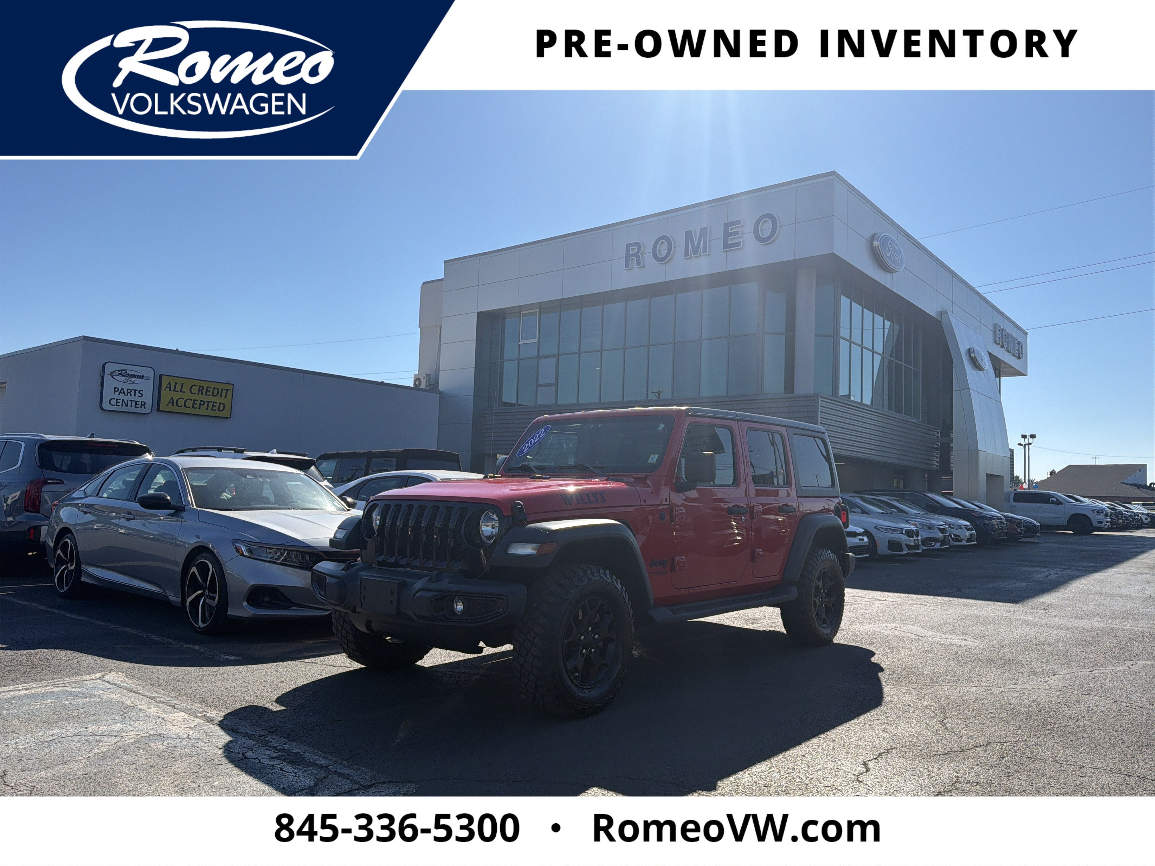 2022 Jeep Wrangler Unlimited Willys