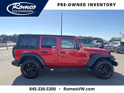 2022 Jeep Wrangler Unlimited Willys