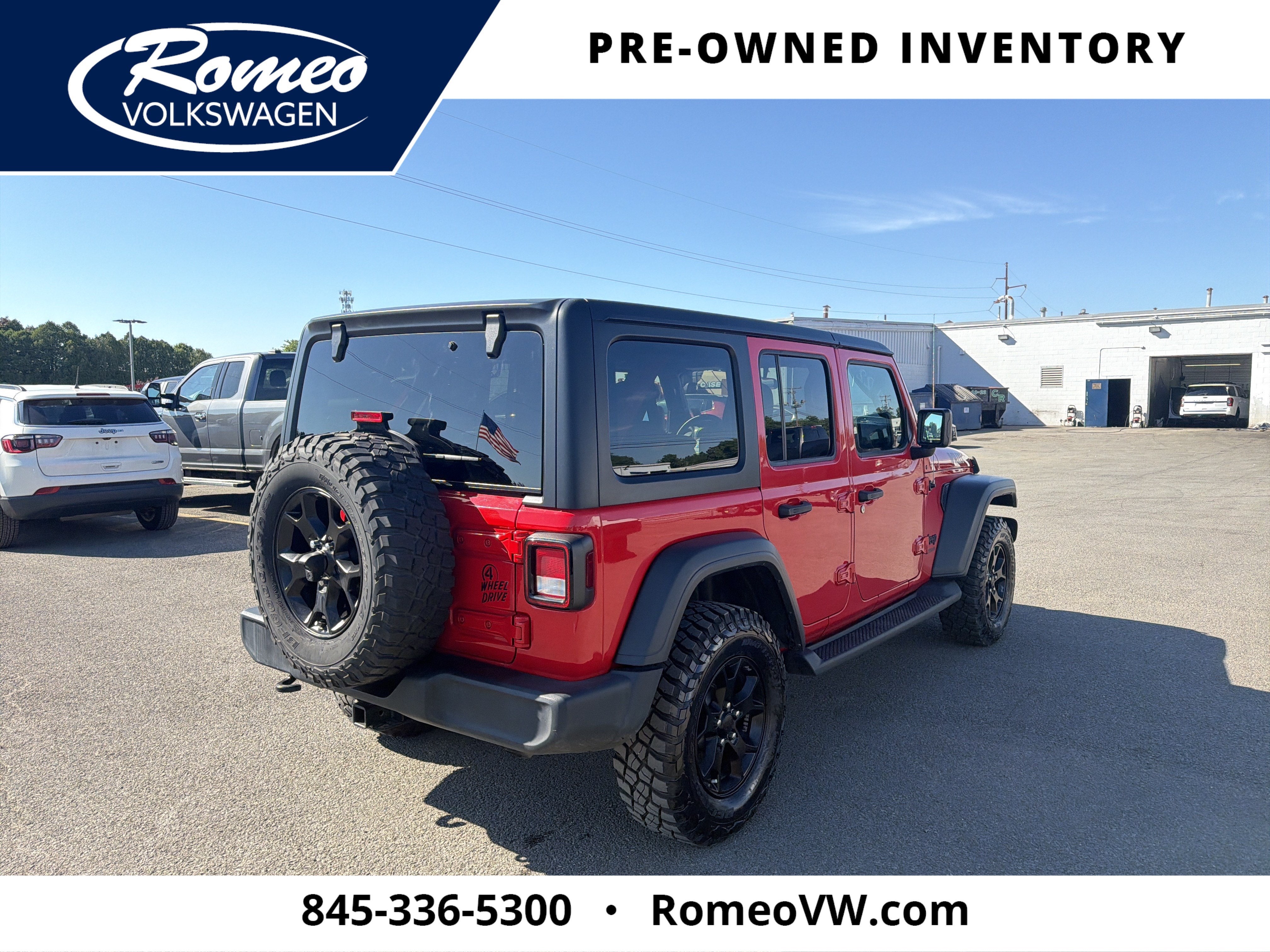 2022 Jeep Wrangler Unlimited Willys