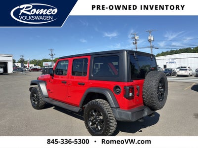 2022 Jeep Wrangler Unlimited Willys