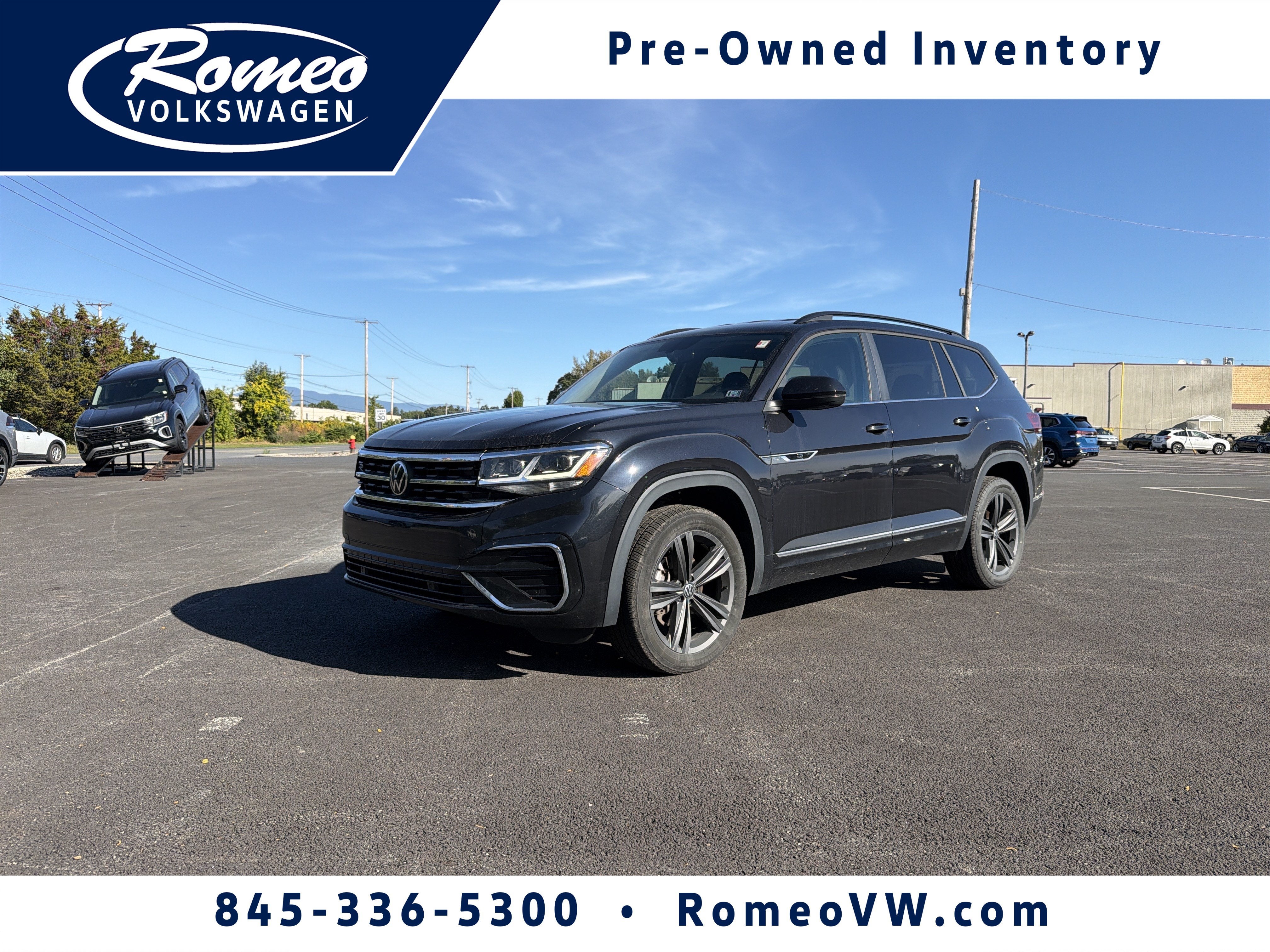 2021 Volkswagen Atlas 3.6L V6 SE w/Technology R-Line