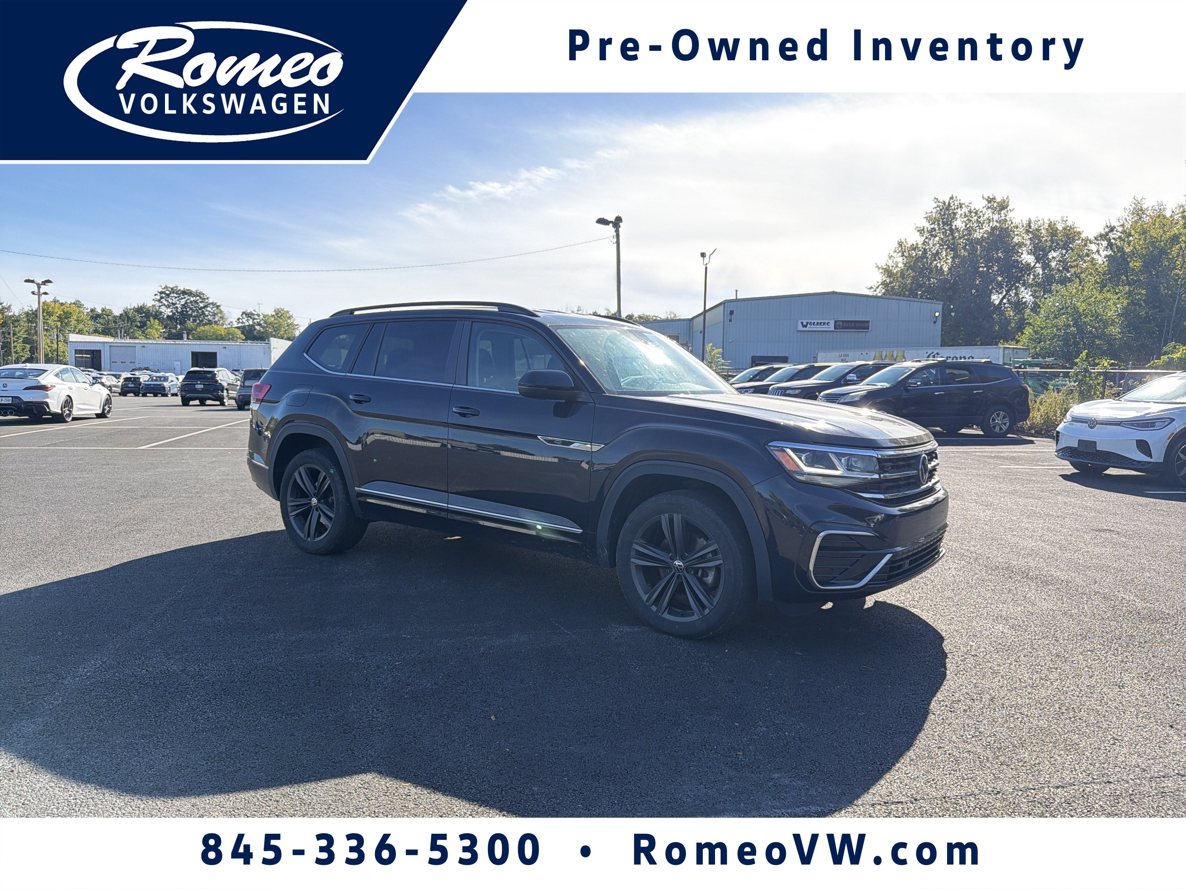 2021 Volkswagen Atlas 3.6L V6 SE w/Technology R-Line