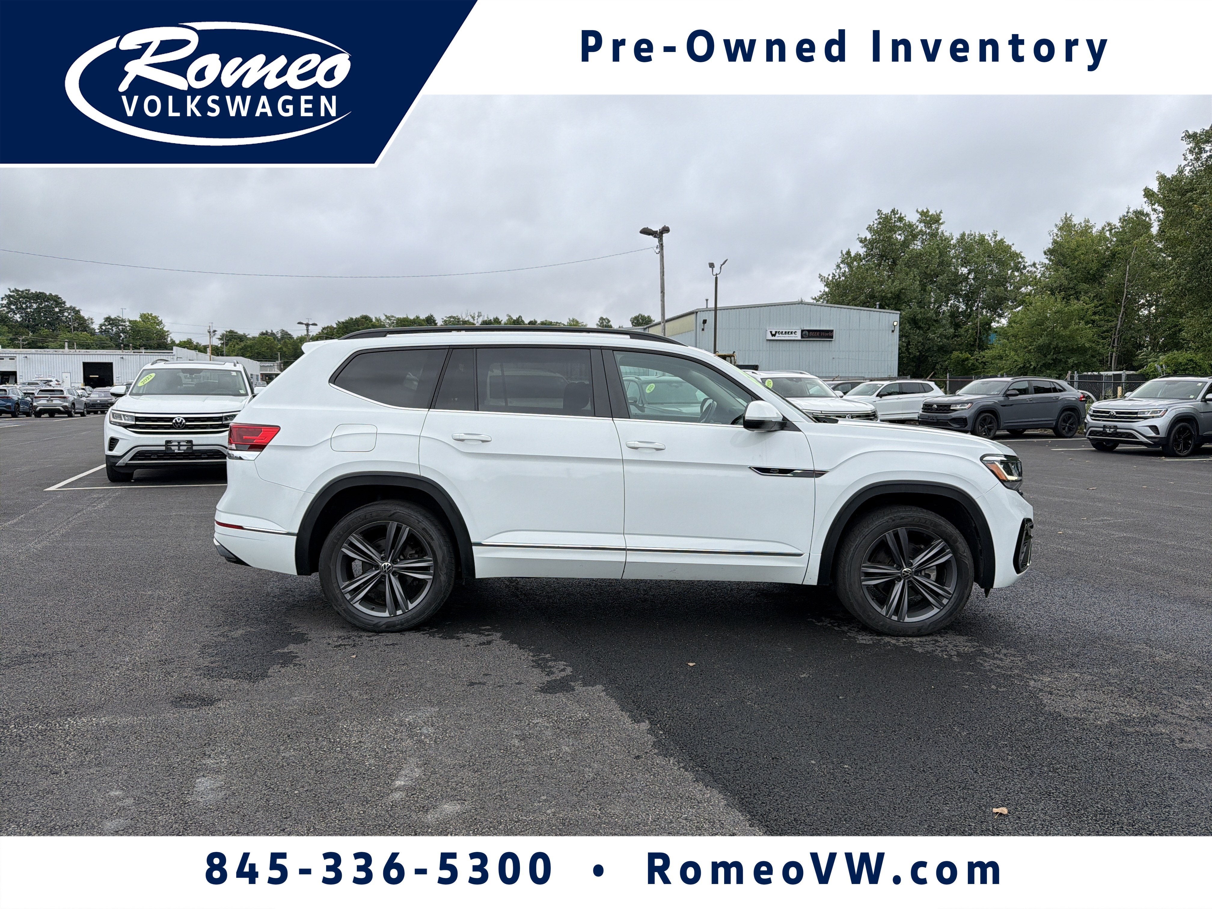 2021 Volkswagen Atlas 3.6L V6 SE w/Technology R-Line