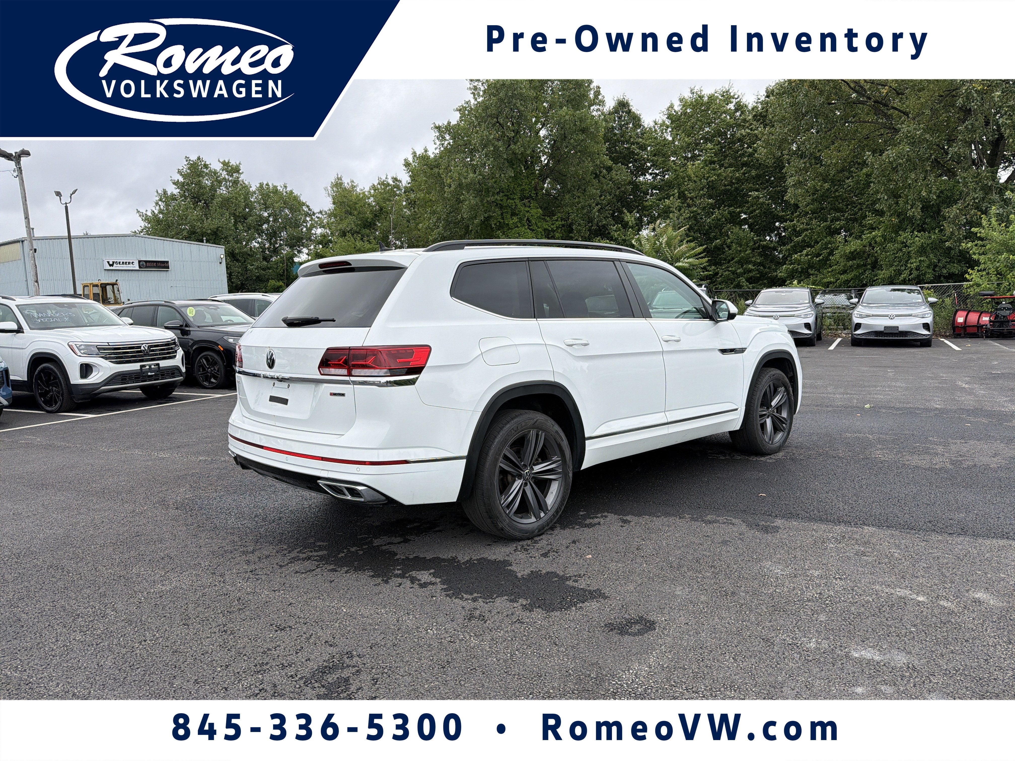 2021 Volkswagen Atlas 3.6L V6 SE w/Technology R-Line