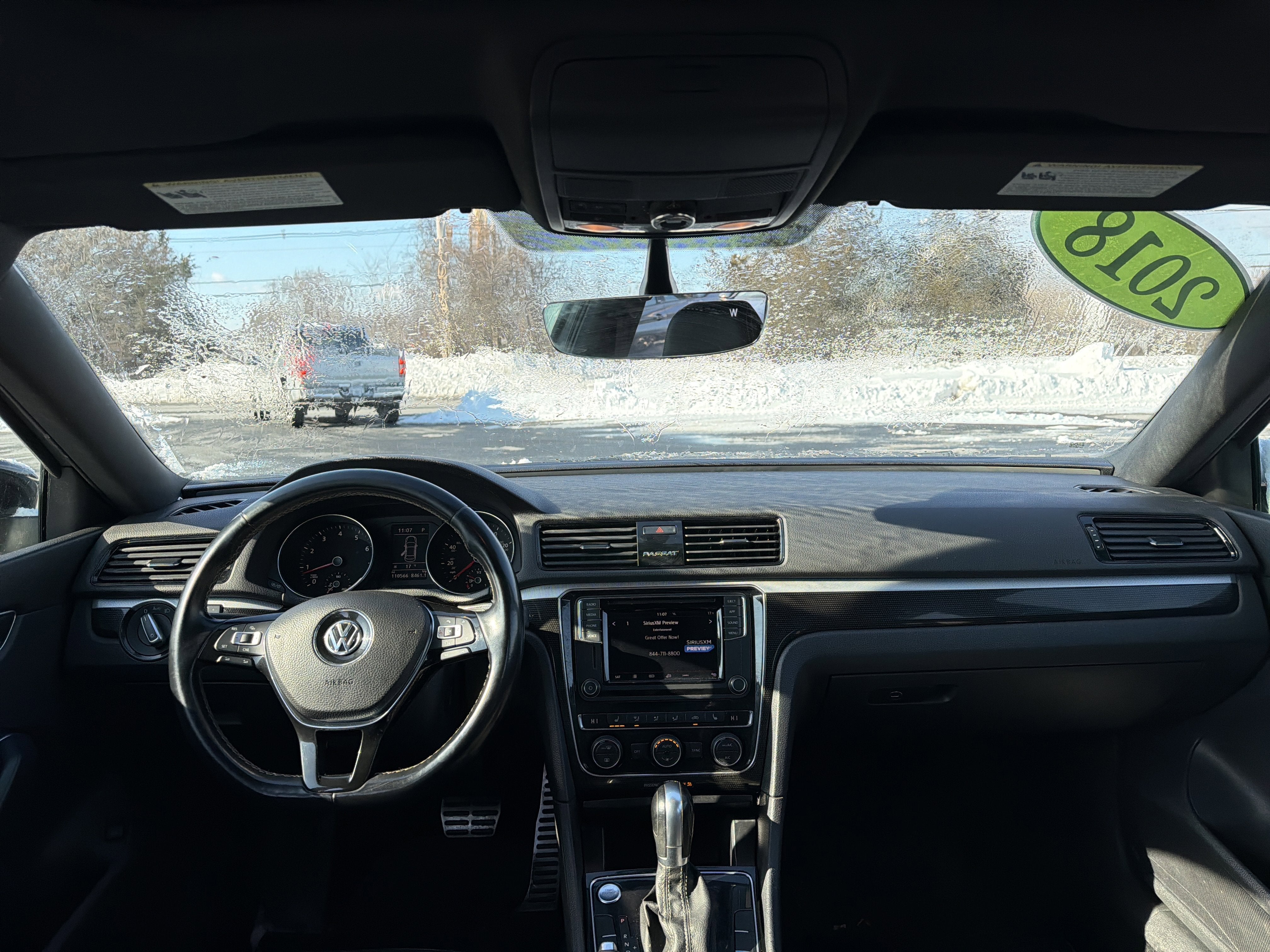 2018 Volkswagen Passat 3.6L V6 GT