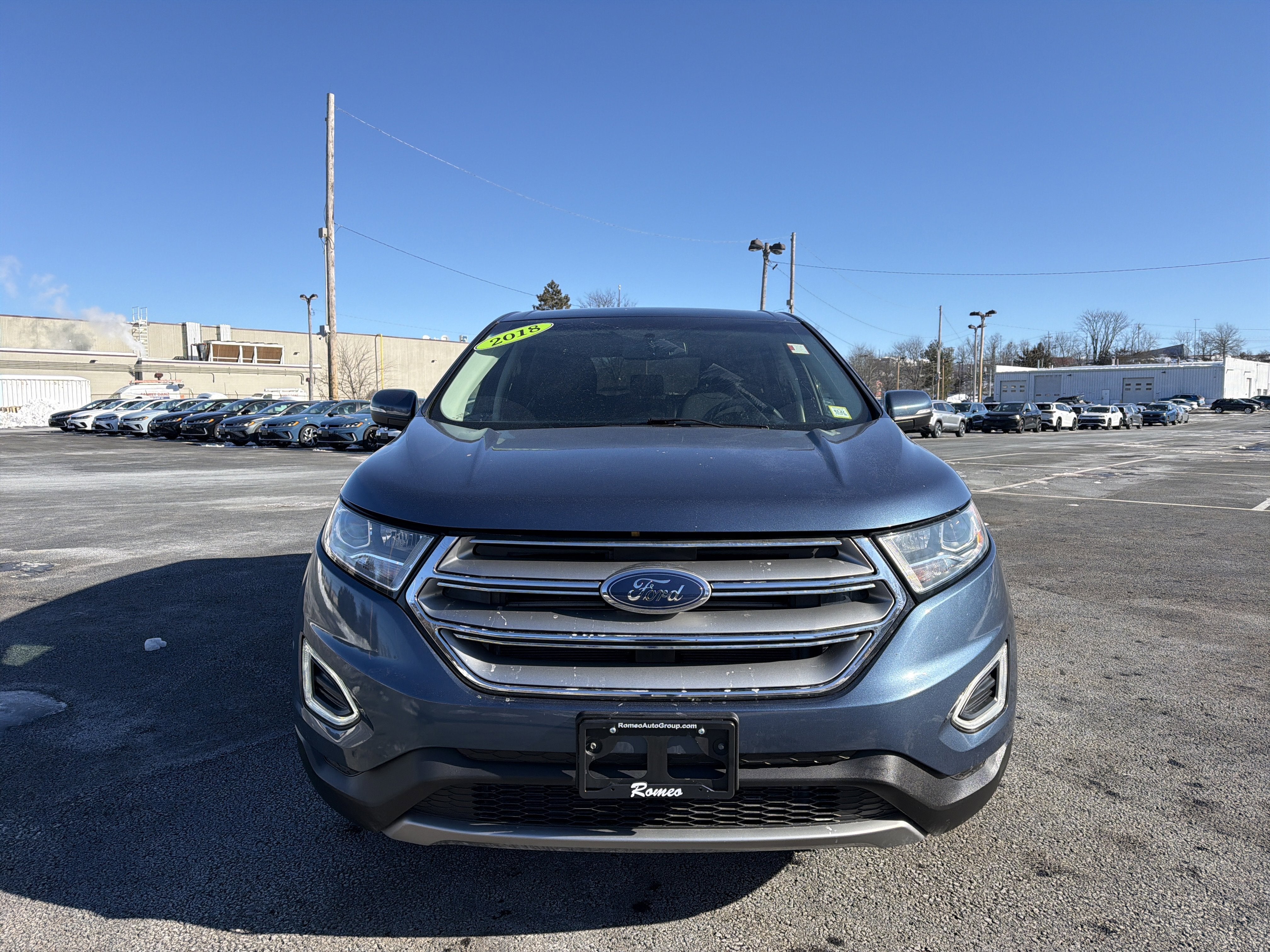 Used 2018 Ford Edge SEL with VIN 2FMPK4J8XJBB02423 for sale in Kingston, NY
