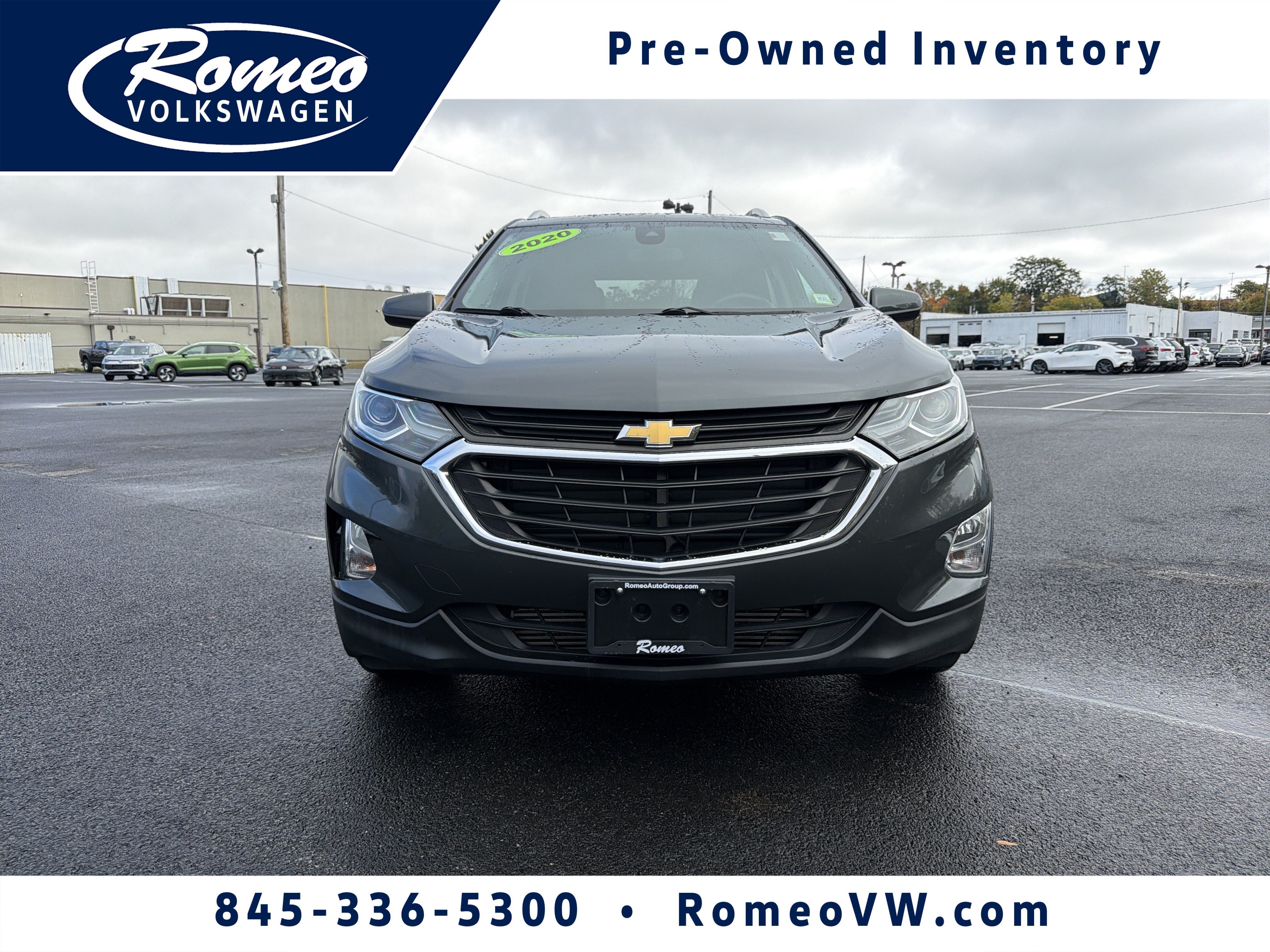 Used 2020 Chevrolet Equinox LT with VIN 3GNAXKEV3LS506670 for sale in Kingston, NY