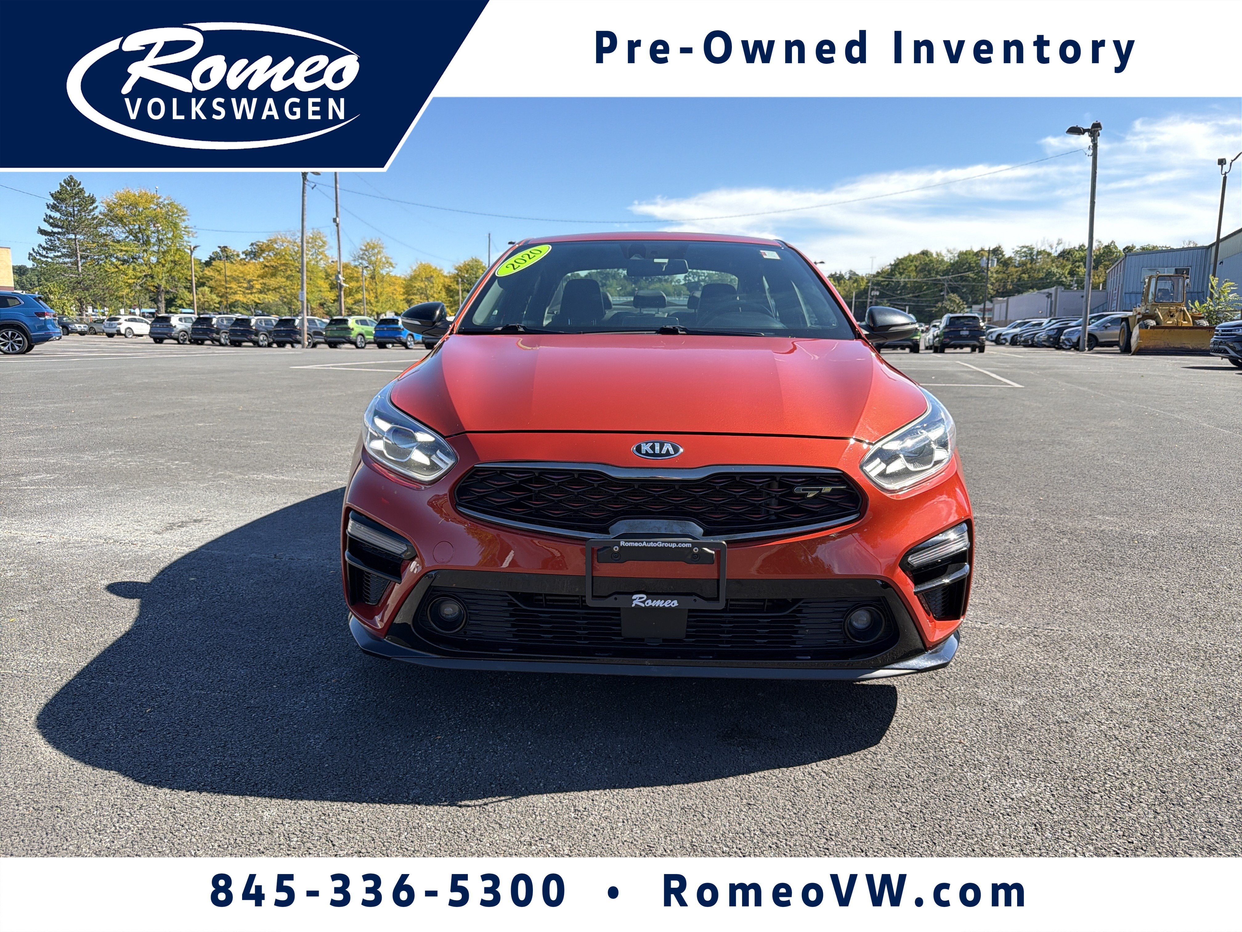 Used 2020 Kia FORTE GT with VIN 3KPF44AC5LE147456 for sale in Kingston, NY