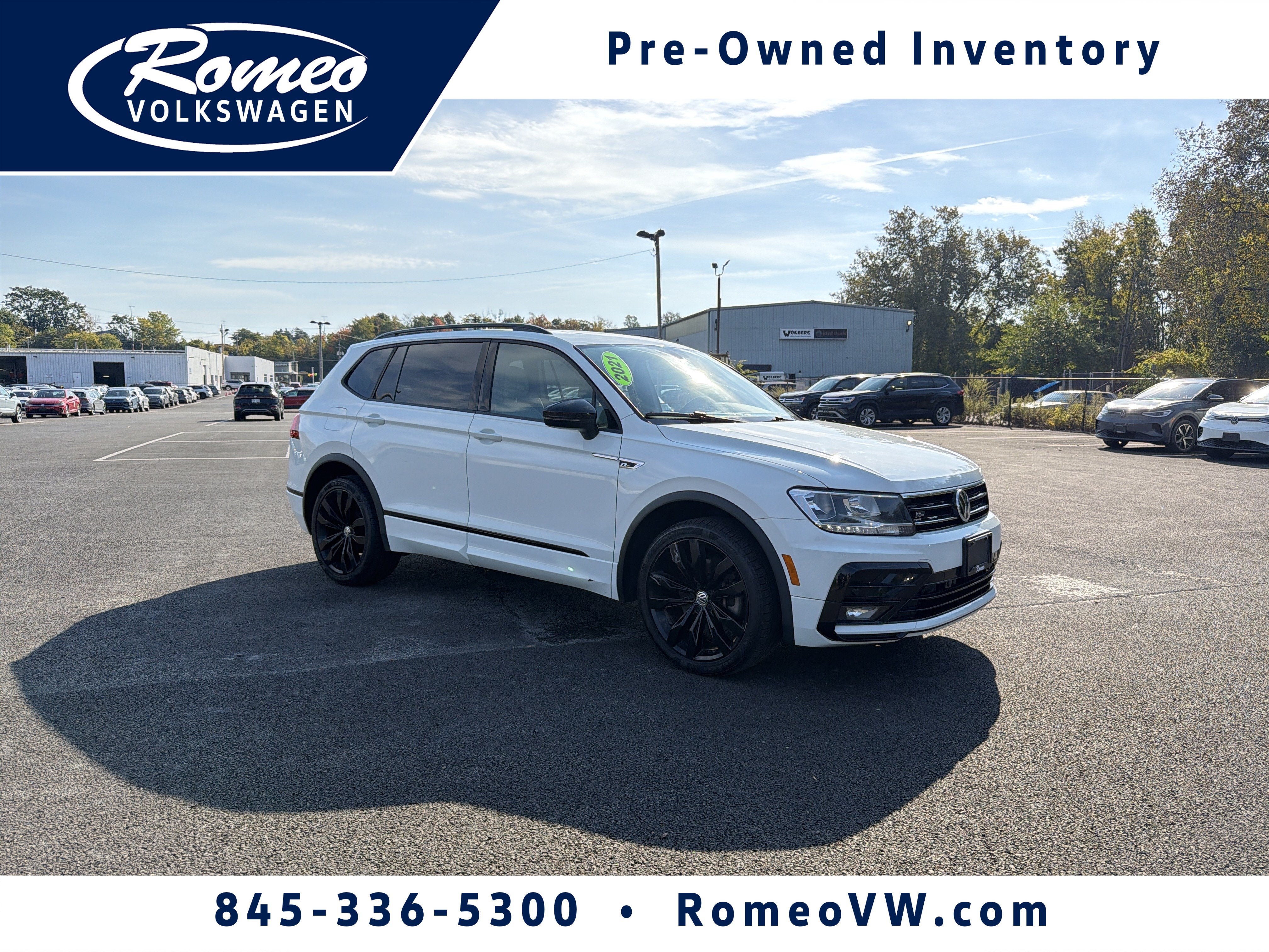 2021 Volkswagen Tiguan 2.0T SE R-Line Black