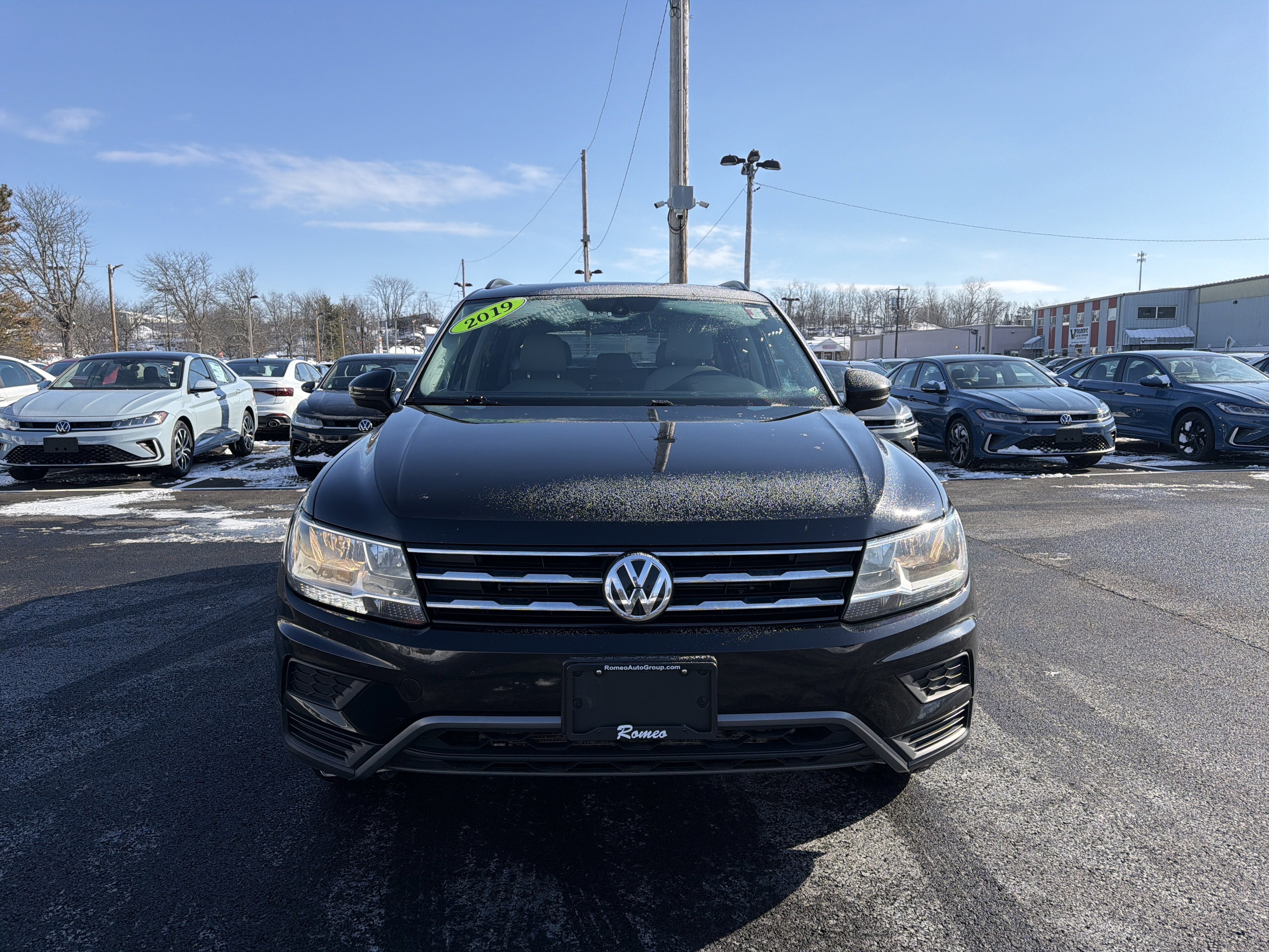 Used 2019 Volkswagen Tiguan SE with VIN 3VV2B7AX1KM184115 for sale in Kingston, NY
