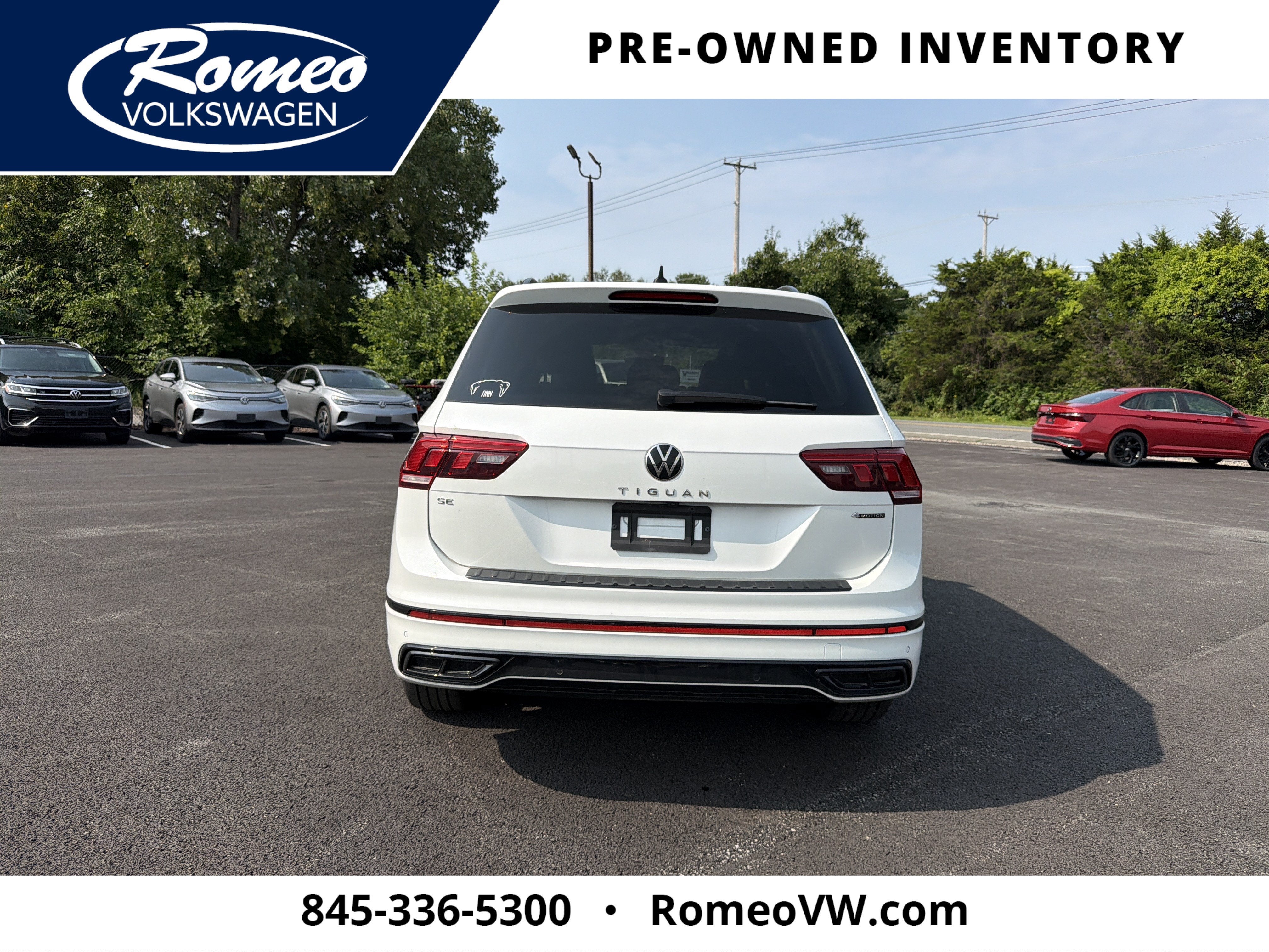 2022 Volkswagen Tiguan 2.0T SE R-Line Black