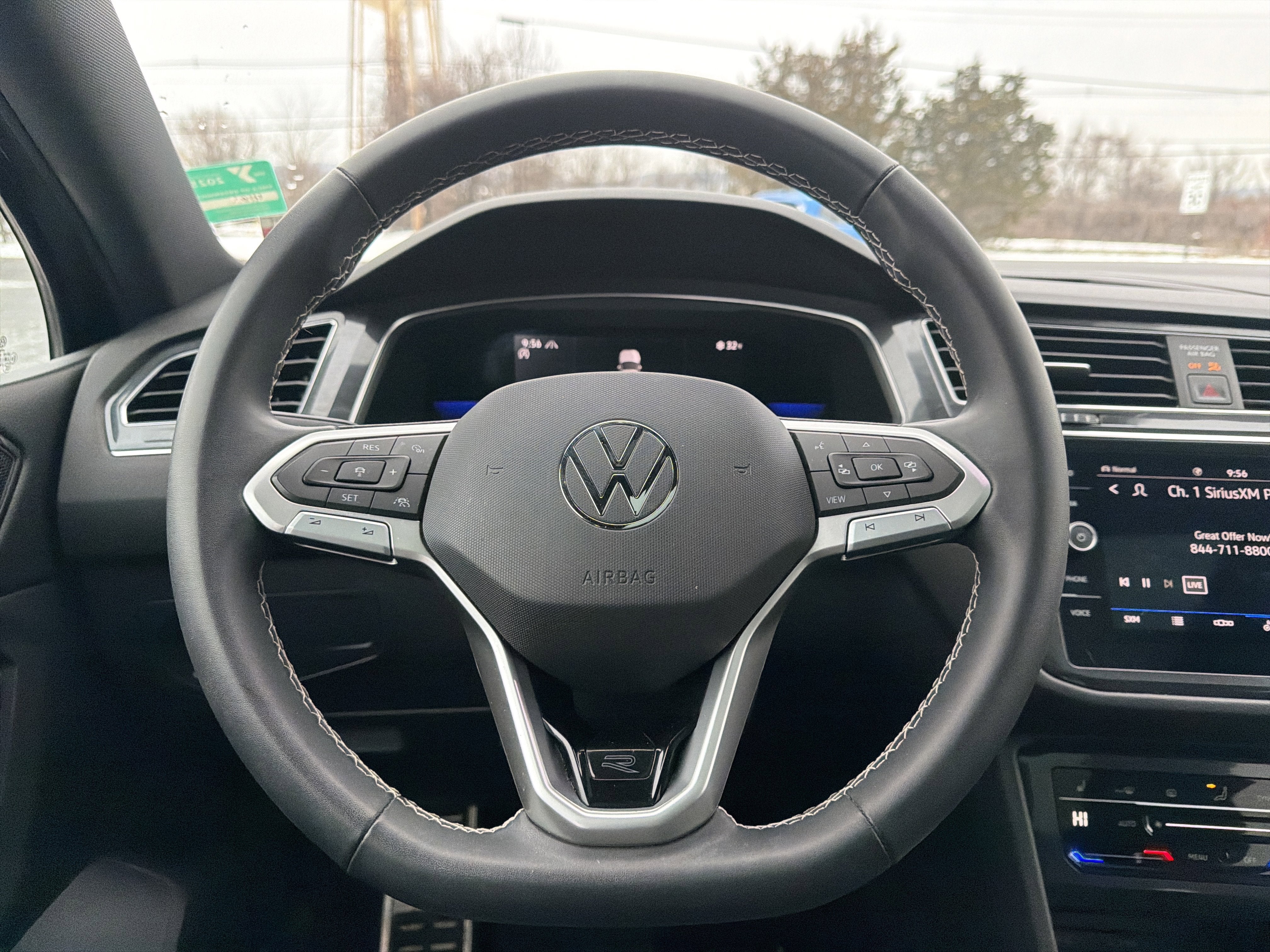 2023 Volkswagen Tiguan 2.0T SE R-Line Black