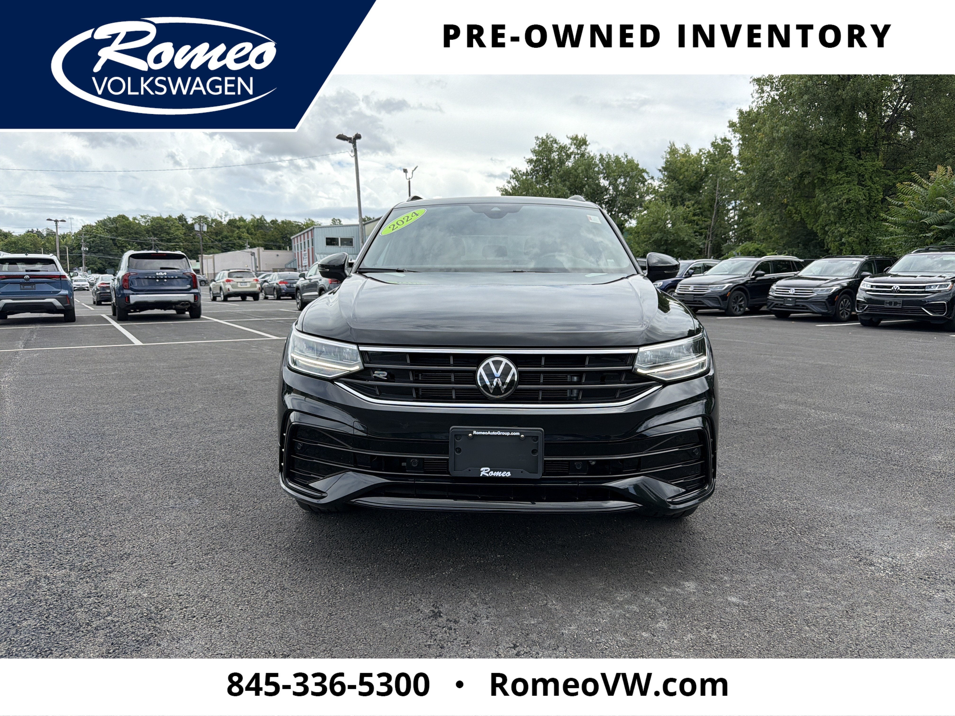 2024 Volkswagen Tiguan 2.0T SE R-Line Black