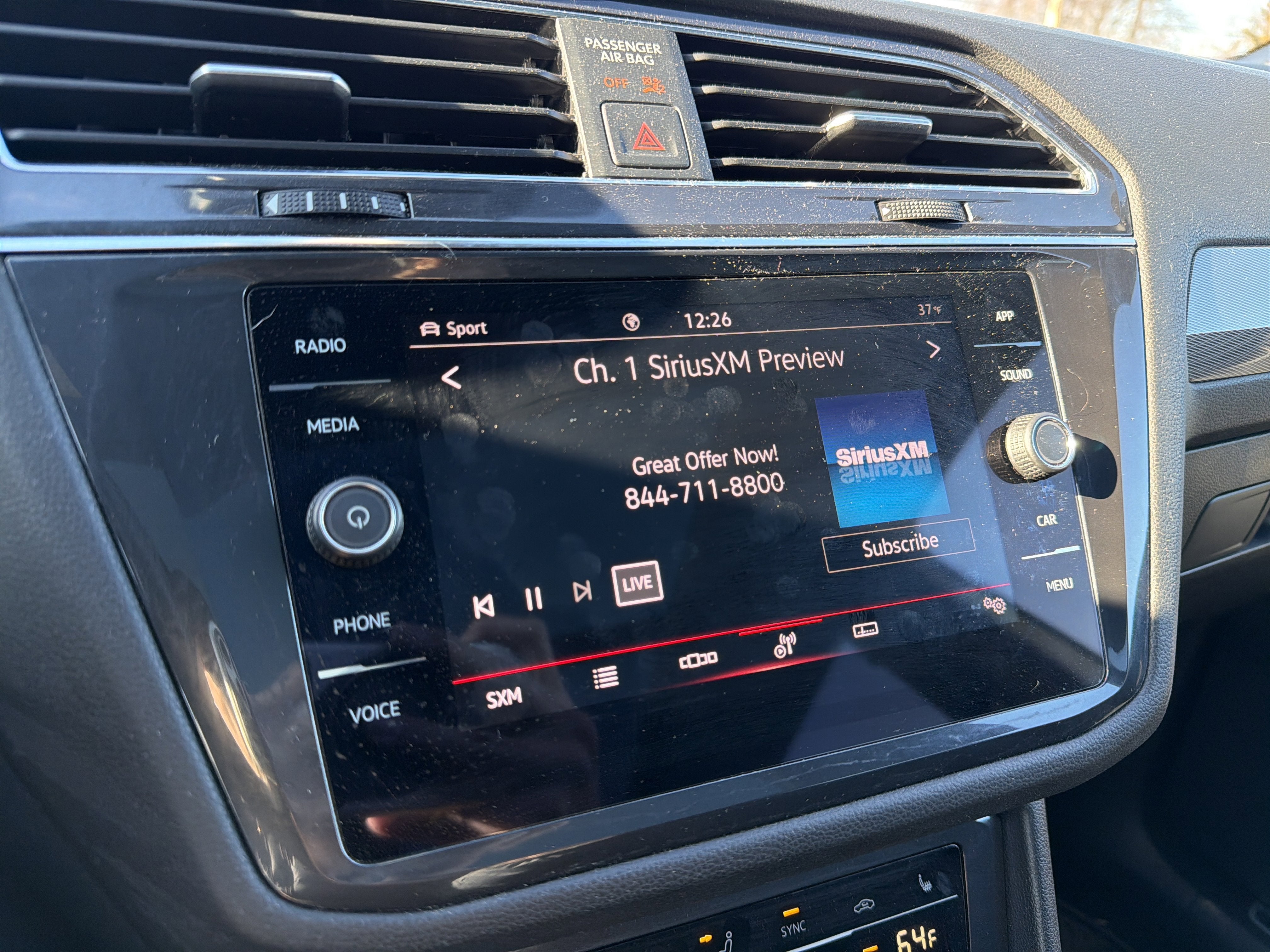 2023 Volkswagen Tiguan 2.0T SE R-Line Black