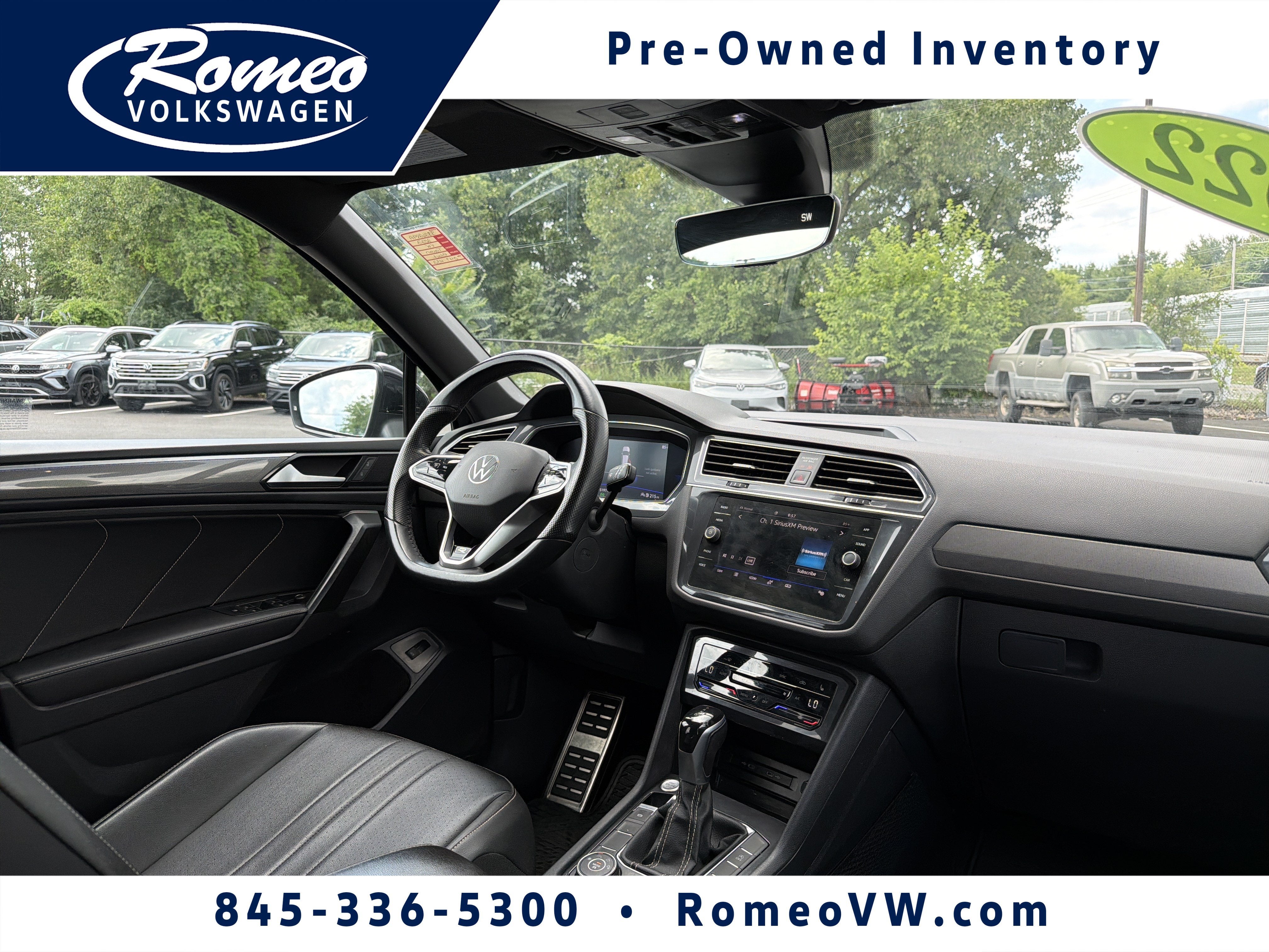 2022 Volkswagen Tiguan 2.0T SE R-Line Black