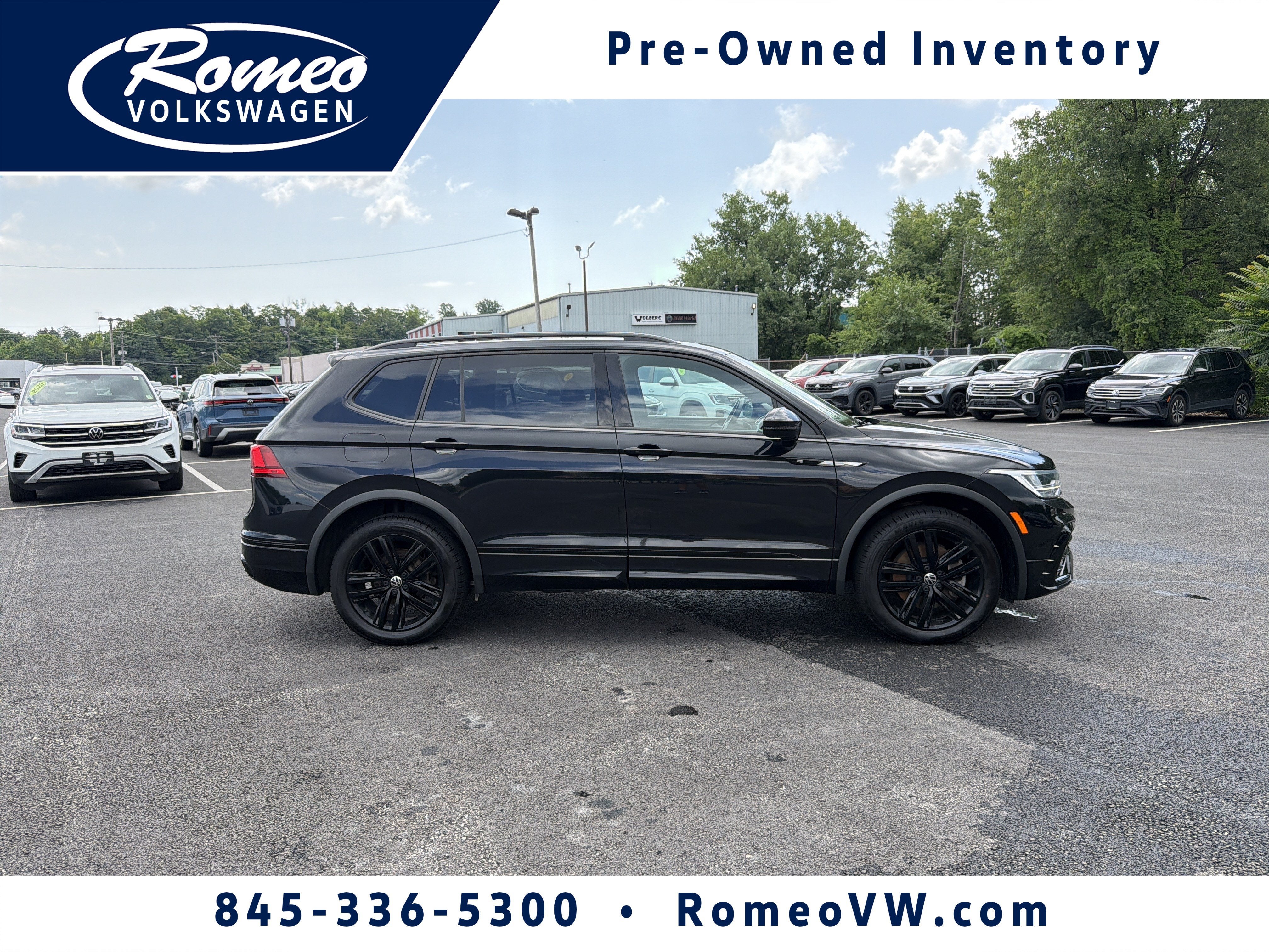 2022 Volkswagen Tiguan 2.0T SE R-Line Black