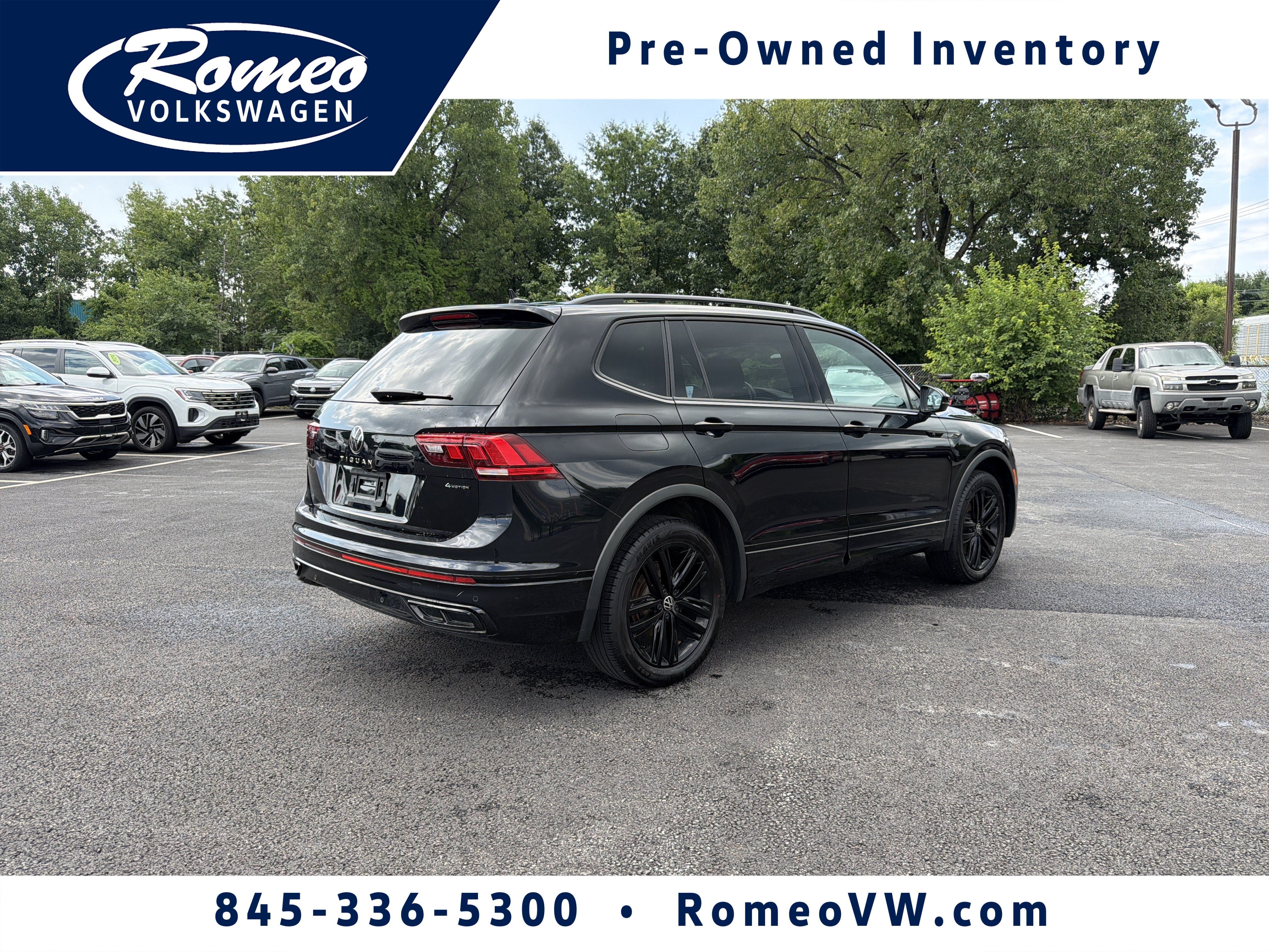 2022 Volkswagen Tiguan 2.0T SE R-Line Black