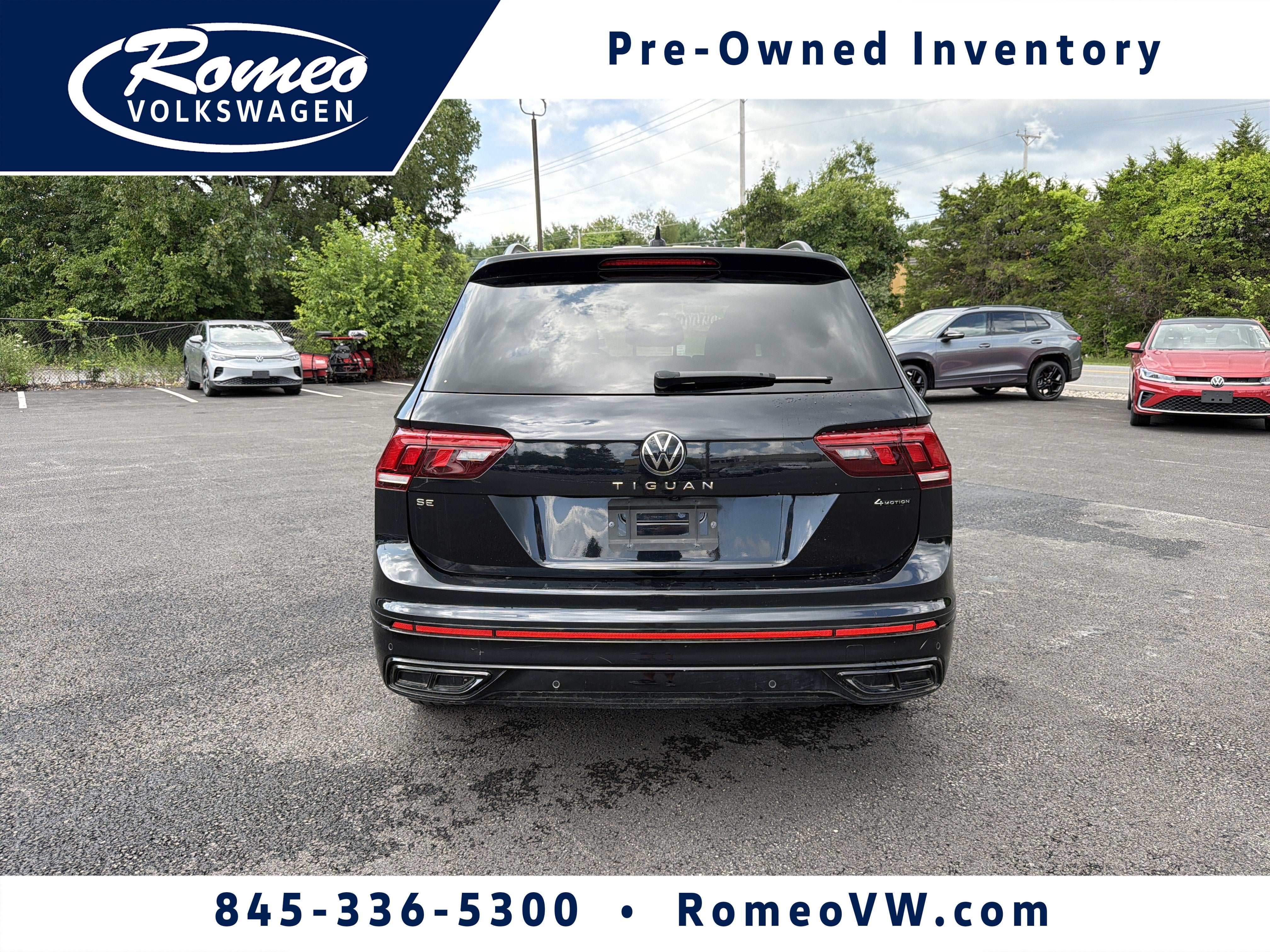 2022 Volkswagen Tiguan 2.0T SE R-Line Black