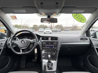 2018 Volkswagen Golf SportWagen S 4Motion