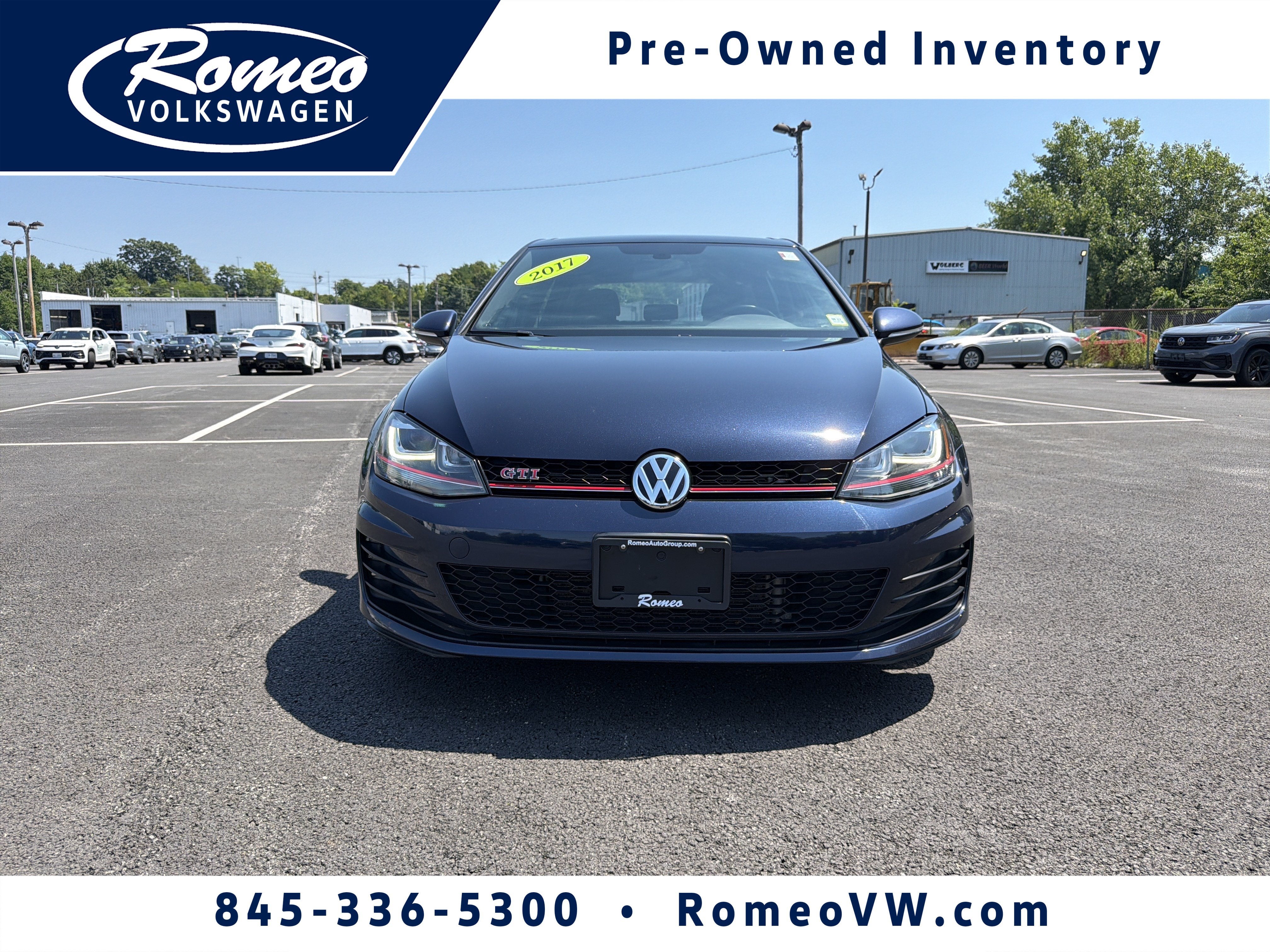 Used 2017 Volkswagen Golf GTI SE with VIN 3VW447AU5HM065514 for sale in Kingston, NY