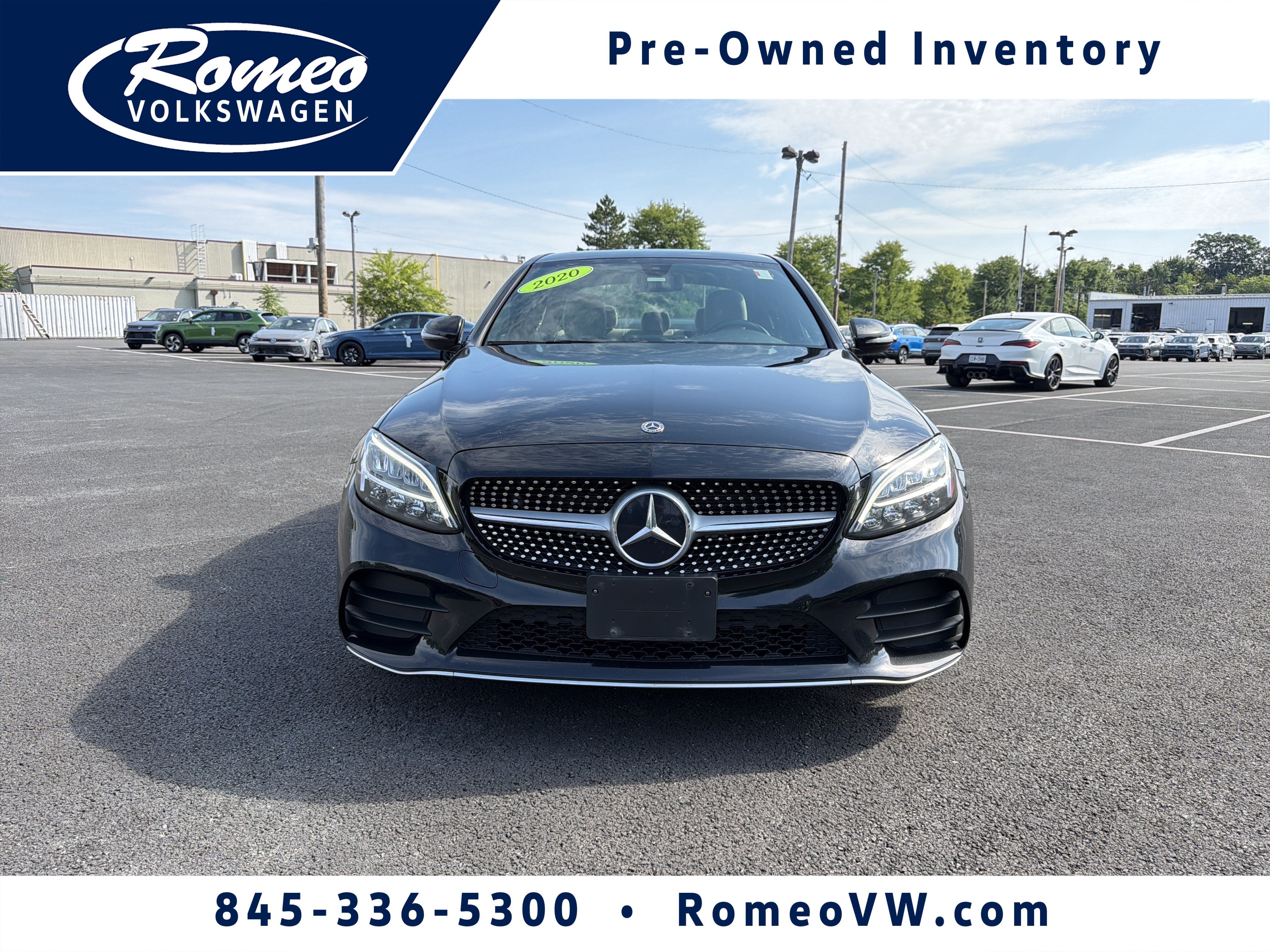 Used 2020 Mercedes-Benz C-Class Sedan C300 with VIN 55SWF8EB5LU324664 for sale in Kingston, NY