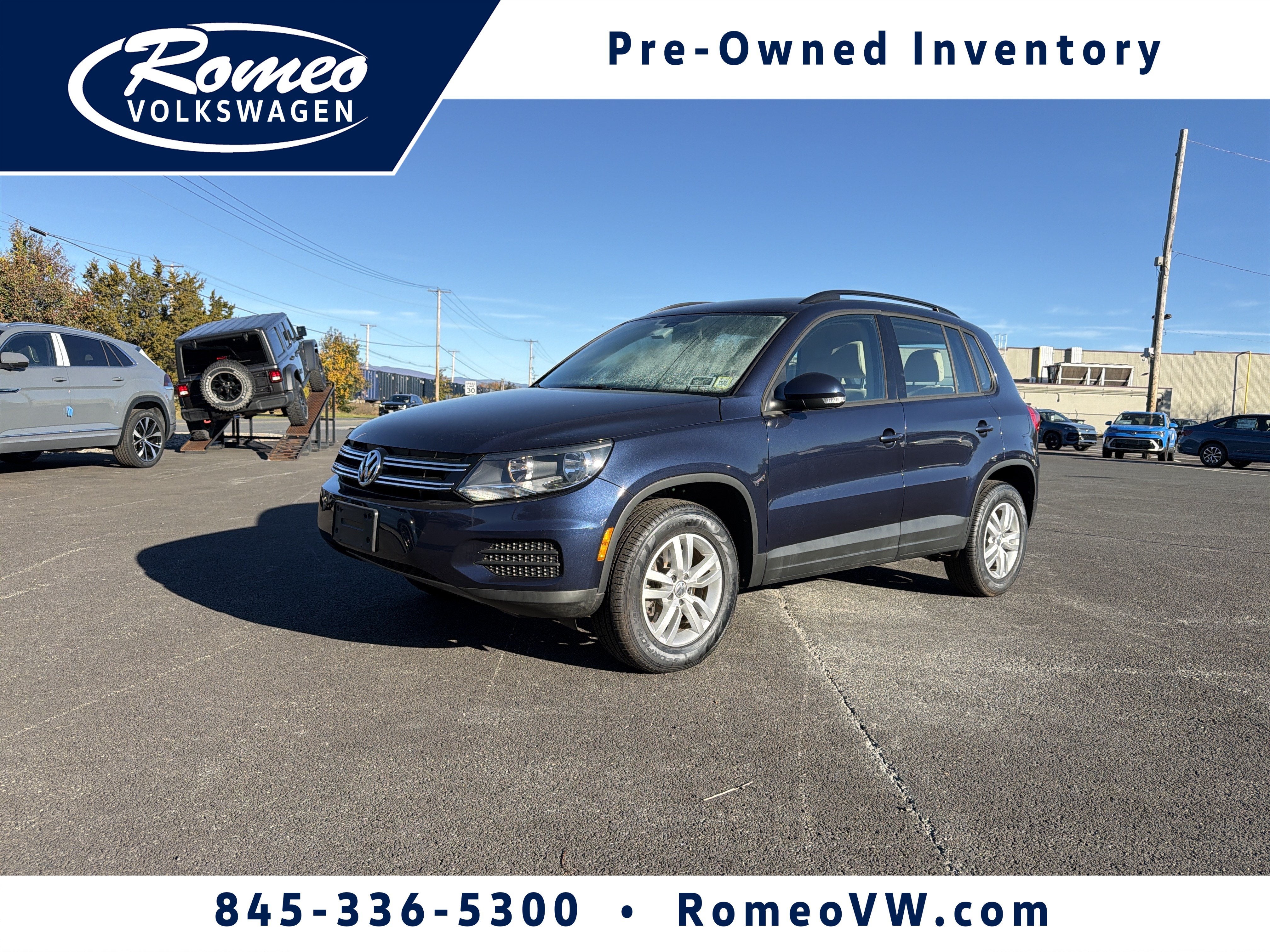 2016 Volkswagen Tiguan S 4Motion