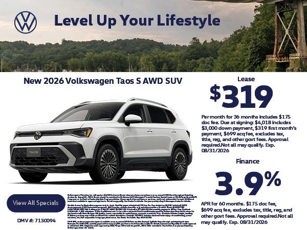 2026 Volkswagen Taos S AWD SUV