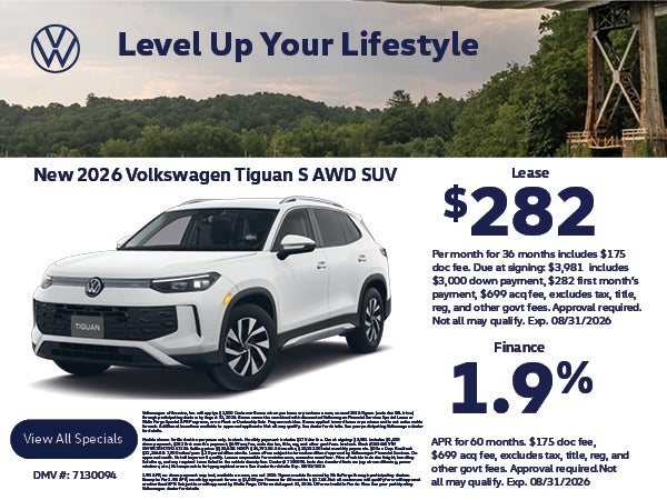 2026 Volkswagen Tiguan S AWD SUV