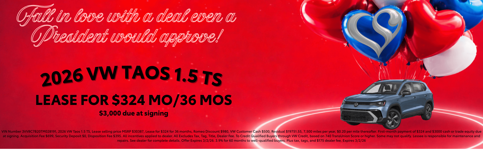 2026 VW TAOS